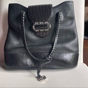 Brighton Black Leather Purse